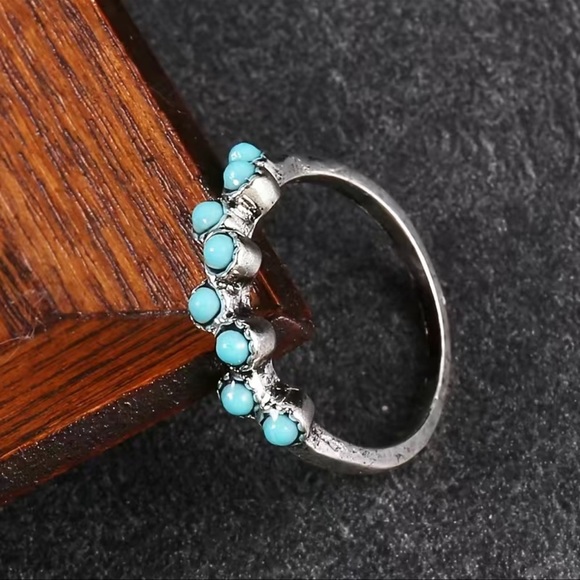 Cute Turquoise Women's ring - Picture 3 of 7